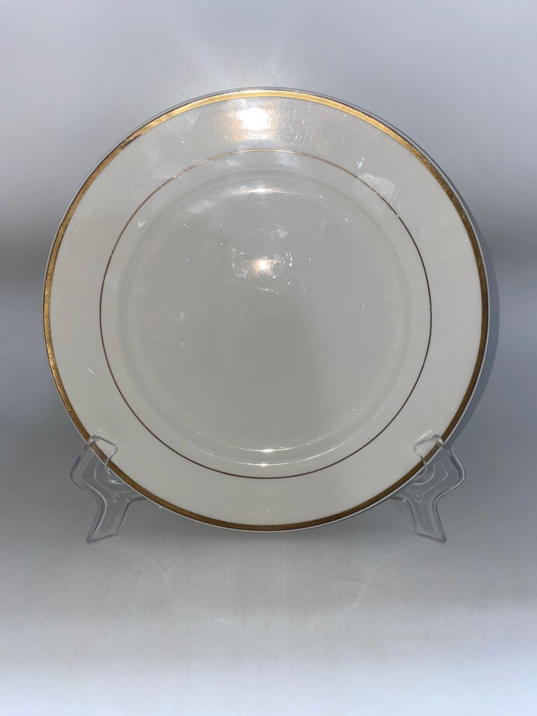 Bb 8" Plate With  Trim