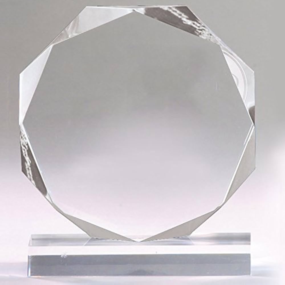 Acrylic Award Octogon 6" X 6" X 1"
