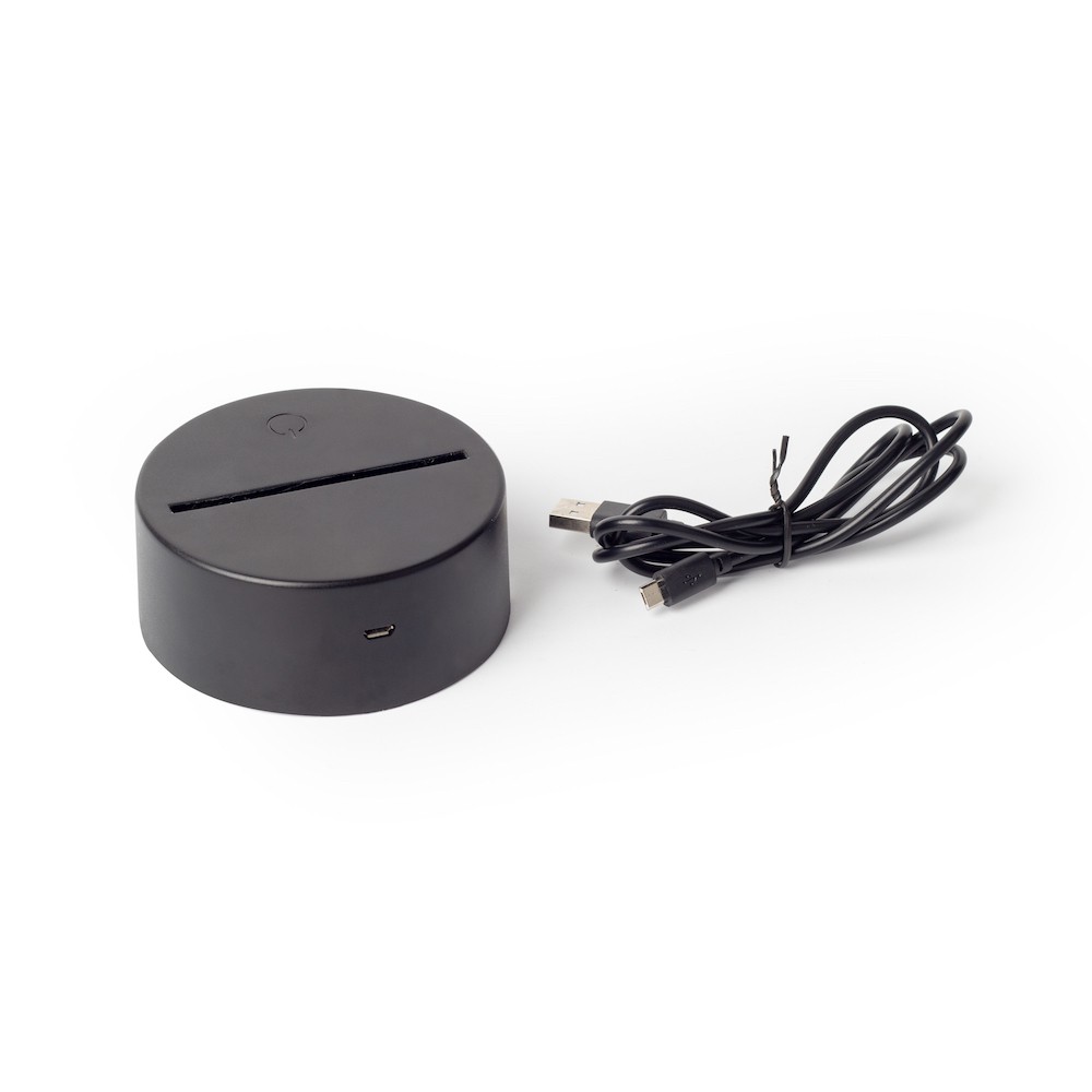 Acrylic Light Base With Cable 3.94" X 1.57"