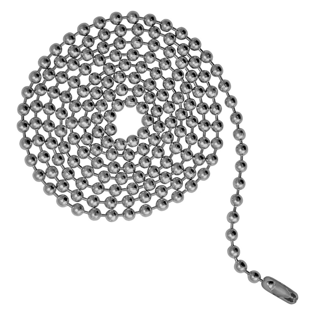Bead Chain For Dog Tag 30"