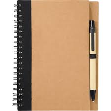 Eco Spiral Notebook & Pen