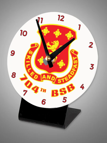 Desk Clock 4.75"Round