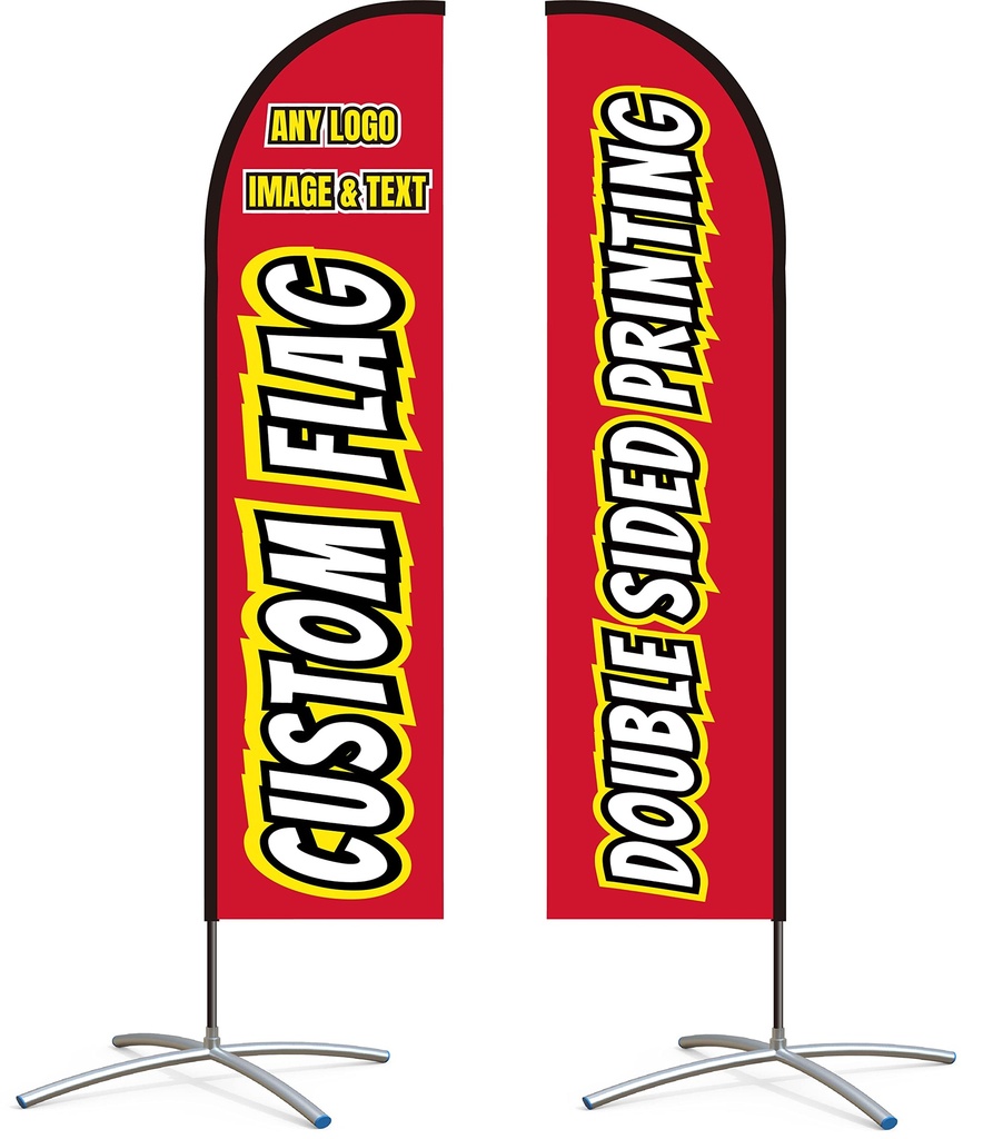 Feather/ Teardrop Flag 81/2 Ft 2.6M