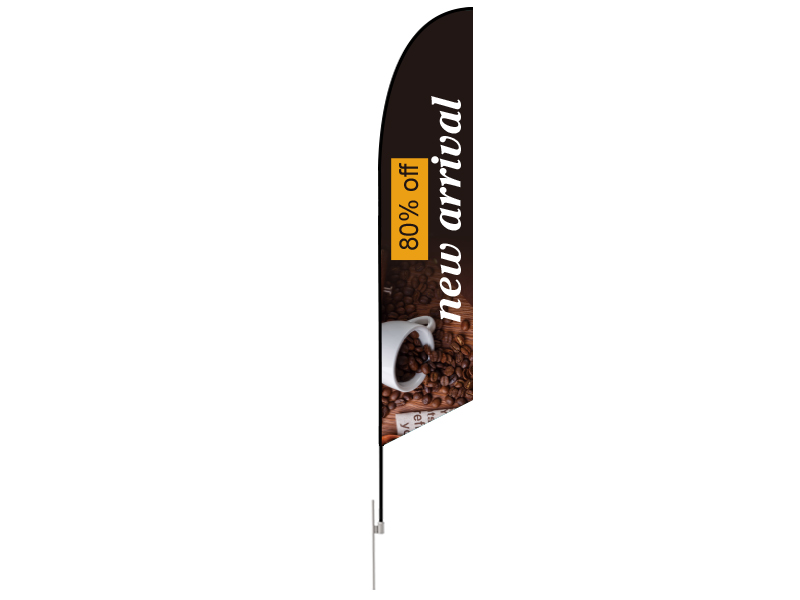 Feather/Teardrop Flag 13Ft 3.9M