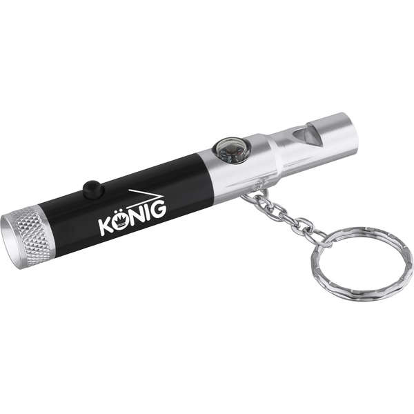 Whistle Key Light With Compass