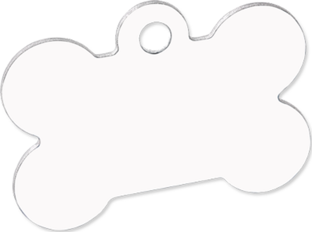 Unisub Pet Tag Dog Bone 25 Per Case