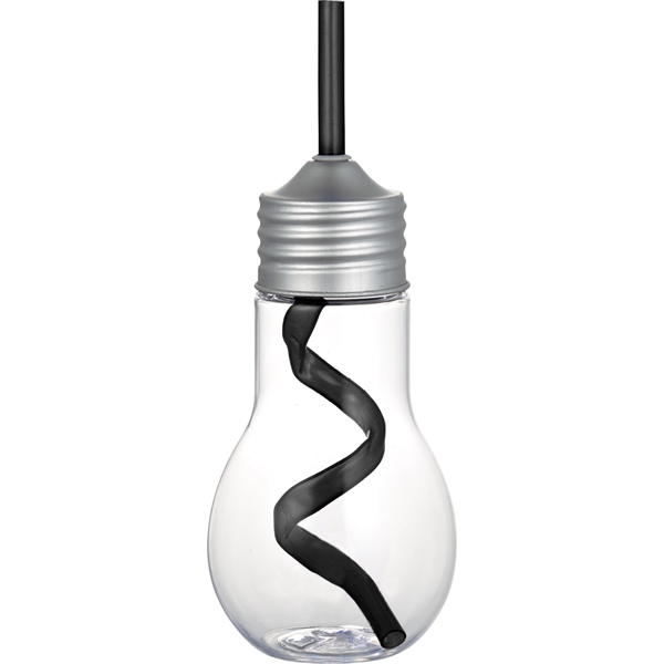 Light Bulb 20Oz Tumbler With Straw