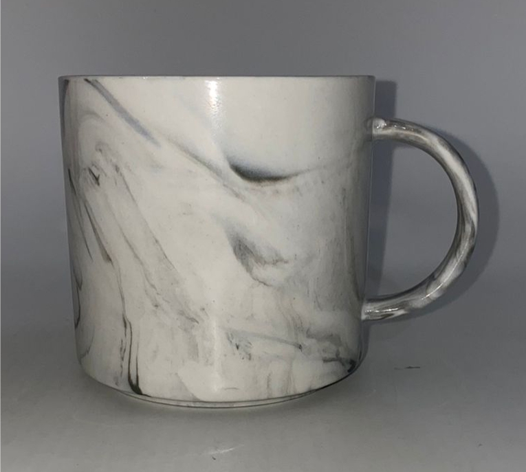 Marble Texture Ceramic Mug 12Oz