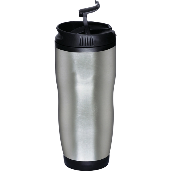 Logan 16Oz Travel Tumbler Stainless Steel