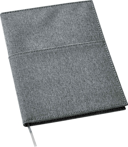 [5-x-7-canvas-pocket--24858] 5"X 7" Canvas Pocket Refillable Notebook