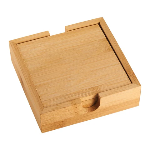 [bamboo-coaster-set-24904] Bamboo Coaster Set