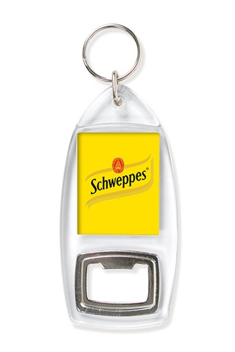 [bottle-opener-acryli-24933] Bottle Opener Acrylic 40X32Mm Rectangular