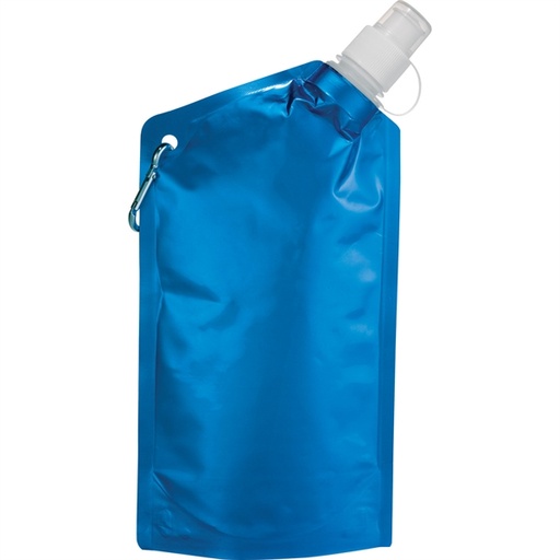 [cabo-20oz-water-bag--24960] Cabo 20Oz Water Bag With Carabiner Translucent