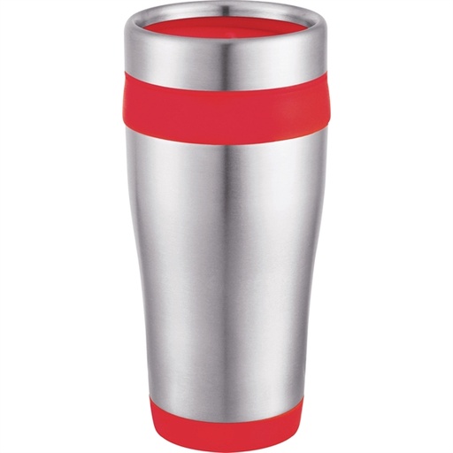 [carmel-16oz-travel-t-24980] Carmel 16Oz Travel Tumbler Ss With  Liner