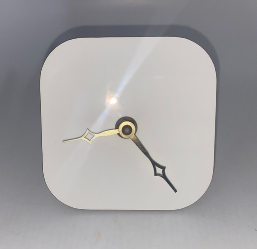 [coaster-desk-clock-4-25014] Coaster Desk Clock 4"Square