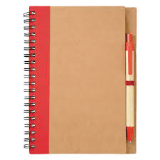 [eco-spiral-notebook--25498] Eco Spiral Notebook & Pen