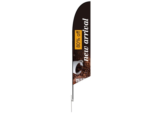 [feather-teardrop-fla-25519] Feather/Teardrop Flag 13Ft 3.9M
