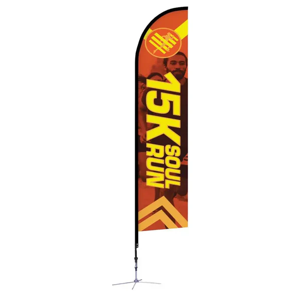[feather-teardrop-fla-25520] Feather/Teardrop Flag 141/2 Ft 4.3M