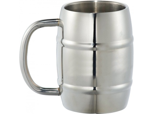 [growl-stainless-barr-25554] Growl Stainless Barrel Mug 14Oz