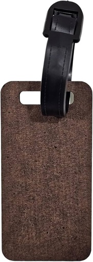 [hardboard-luggage-ta-25559] Hardboard Luggage Tag With Strap 20 Per Pack