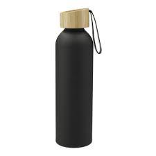 [ryze-22oz-aluminum-s-25828] Ryze 22Oz Aluminum Sports Bottle W/ Bamboo Lid Back
