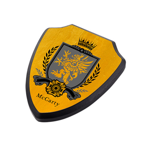 [shield-plaque-7-x9-25840] Shield Plaque 7"X9"