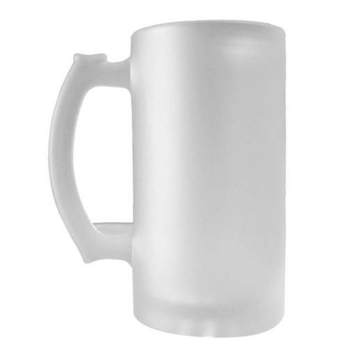 [sublimation-glass-be-25908] Sublimation Glass Beer Mug Frosted 16Oz 24 Per Case