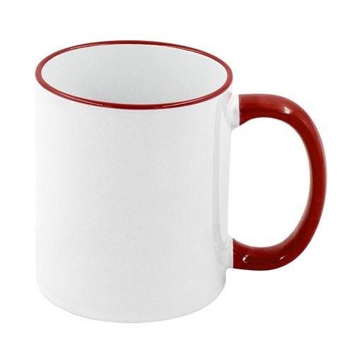 [sublimation-mug-rim--25913] Sublimation Mug Rim  Handle 11Oz 36 Per Case