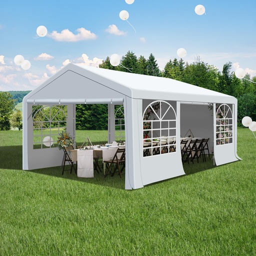 [tent-13x20ft-spot-co-25955] Tent 13X20Ft Spot Color Top Full Back +2 Half Sides