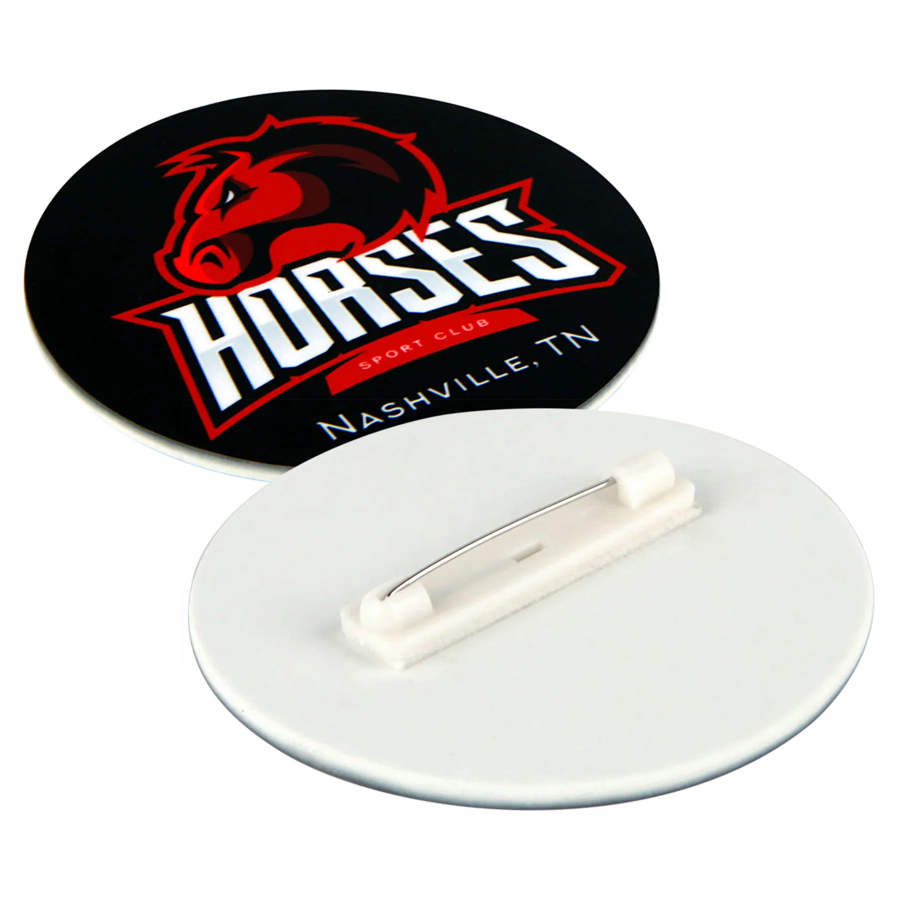 [unisub-button-with-p-26017] Unisub Button With Pin 2.5" Round 50 Per Case