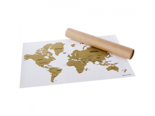 [wanderlust-world-scr-26212] Wanderlust World Scratch Map