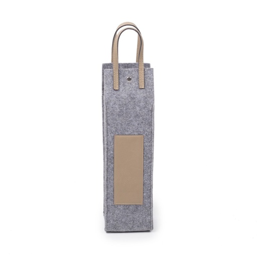 [wine-tote-flannel-26227] Wine Tote Flannel