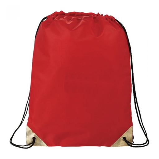 [metallic-accent-draw-26578] Metallic Accent Drawstring Sport