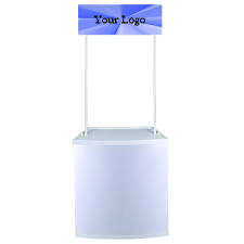 [promotional-booth-wi-26674] Promotional Booth With1( Head Board) 1Ft X 2.5Ft(This Is With The Branding Cost For Onlt The Head Board)