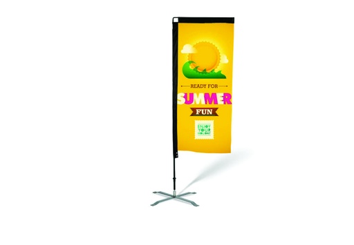 [rectangular-feather--26689] Rectangular Feather 7 1/4 Ft Flag 220Cm
